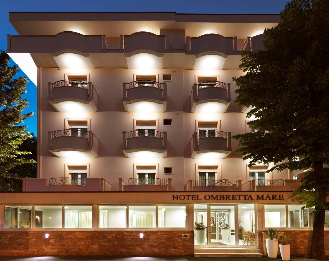 Hotel Ombretta Mare Римини Экстерьер фото